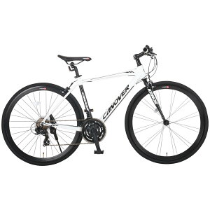 OTOMO クロスバイク CAC-028-CC KRNOS ホワイト 33993 アルミフレーム クロスオーバーバイク