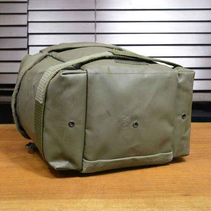 楽天市場】フランス軍放出品 ガスマスクバッグ ANP-VP-F1用 防水 PVC 
