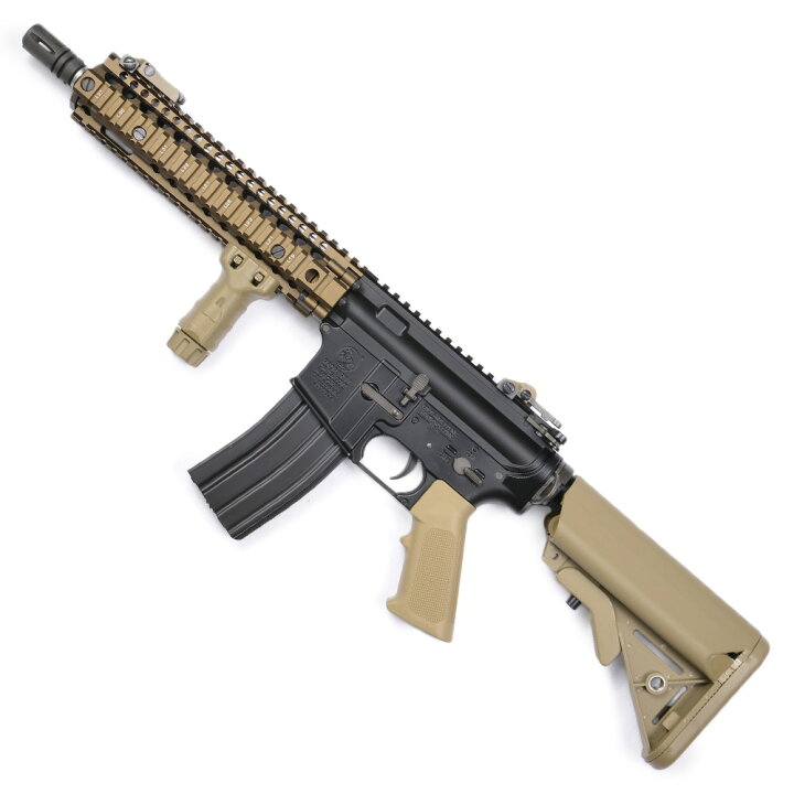 楽天市場】ボルトエアソフト 電動ガン MK18 MOD-1 B.R.S.S 2トーン 