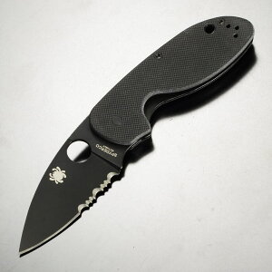 Spyderco ܂肽݃iCt EFFICIENT GtBVGg gn ubNu[h G10nh C216GPSBBK XpC_R tH[fBOiCt ܂݃iCt ܂ݎiCt ܂肽ݎiCt 