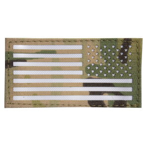 FIRST SPEAR by  o[X R[fn xN [ }`J&zCg ] t@[XgXsA Reverse American Flag Fabric Backed Cell Tag o[XAJtbOt@ubNobL