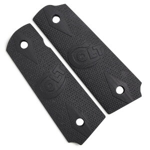 VZ Grips �O���b�v�p�l�� �_�u���_�C�������h��COLT���S M1911 G10 [ �u���b�N / �ʎ��Ȃ� ] G-10 �n���h�K���O���b�v �J�X�^���O���b�v�p�l�� �J�X�^���p�[�c M1911-A1 �K�o�����g �n���h�K�� �I�[�g