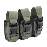 Warrior Assault Systems フラッシュバンポーチ 40mm 三個用 レーザーカット W-LC-T40-FBP [ レンジャー…