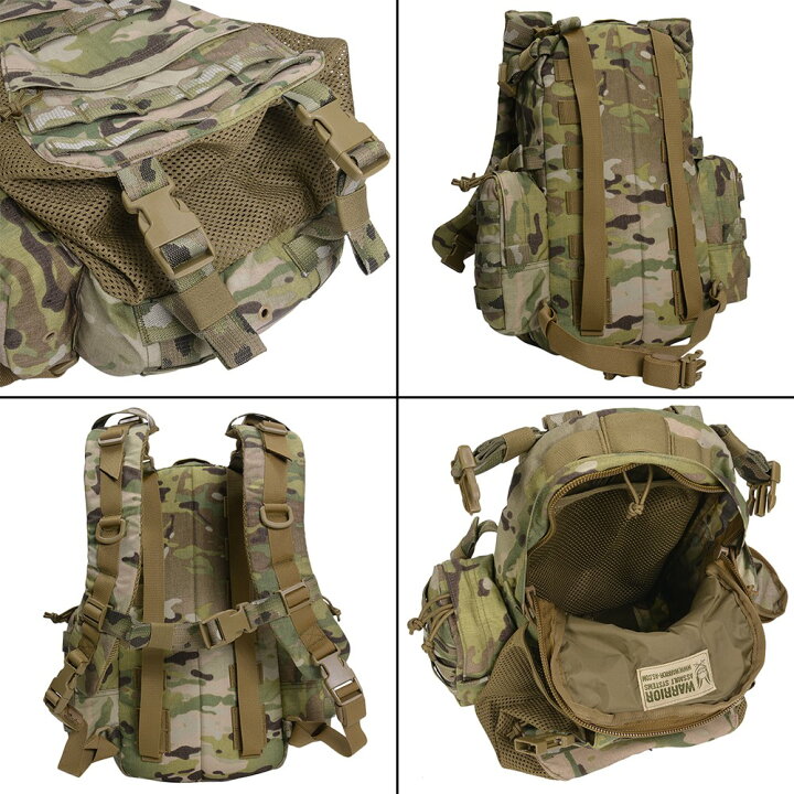 楽天市場】WARRIOR ASSAULT SYSTEMS バックパック HCP [ マルチカム 