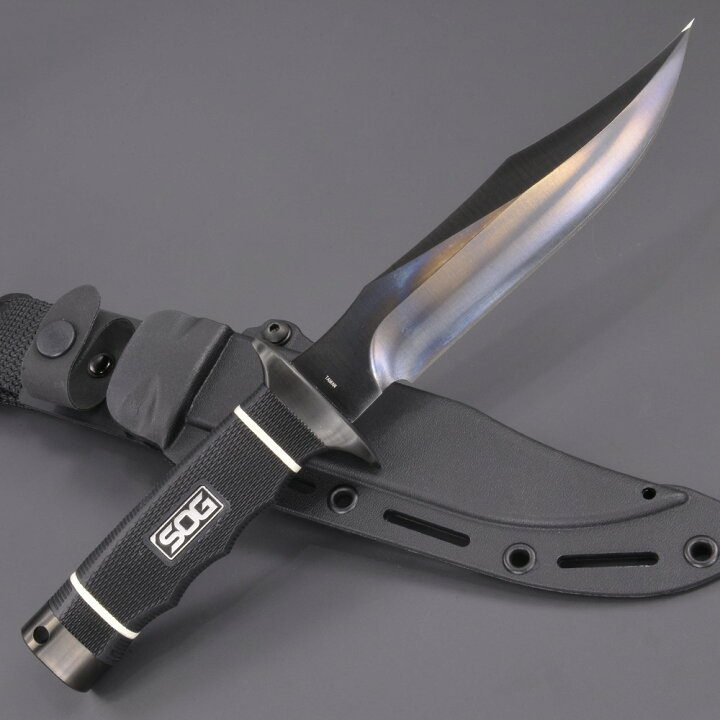 楽天市場】SOG ボウイナイフ S10B-K テックボウイ ボーイナイフ  