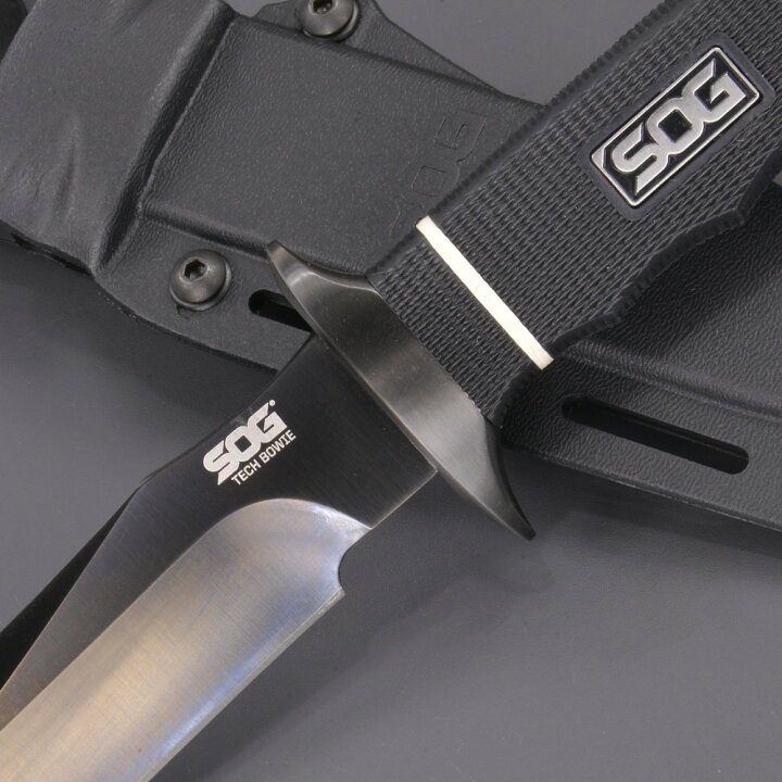 楽天市場】SOG ボウイナイフ S10B-K テックボウイ ボーイナイフ  