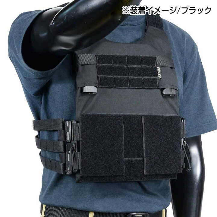 楽天市場】REPSGEAR クイックリリースカマーバンド LV119プレキャリ用 