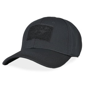 CONDOR 帽子 タクティカルキャップ フレックス [ ブラック / S/Mサイズ ] ベースボールキャップ メンズ ワークキャップ ハット ミリタリーキャップ 通販 販売 LE装備 野球帽