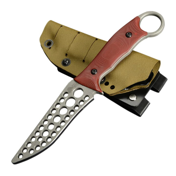 楽天市場】Makkari Knives トレーニングナイフ 間狩純平作 AT9-S 