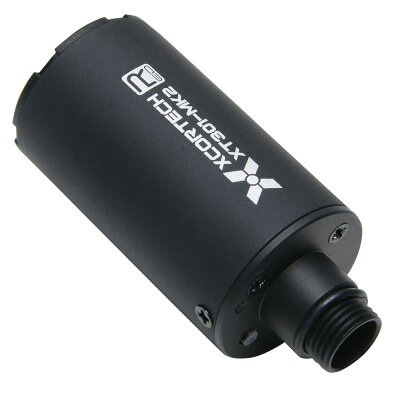 XCORTECHUVトレーサーXT301Mk2ウルトラコンパクトTRACER蓄光BB弾対応ULTRACOMPACT11mm正ネジ14mm逆ネジUSB充電フラッシュハイダーマズルブレーキコンペンセイターエアガンパーツカスタムパーツ