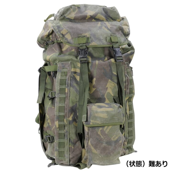陸軍 イギリス軍 米軍ミリタリー 迷彩柄 超大型バックパック リュック  