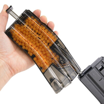 BBローダー400発電動ハンドガン用アダプタ—付BB弾ソフトエアーガンソフトエアガン電動エアガンガスガンサバゲーミリタリー