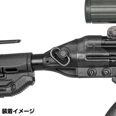 FABDEFENSEスチール製QDスリングスイベルSLSフラットトップ設計FABディフェンスファブディフェンスイスラエル製QuickDetachSlingSwivelクイックでタッチスリングアタッチメントスリング用接続金具スリング接続金具小銃用負紐接続金具スリングパーツ