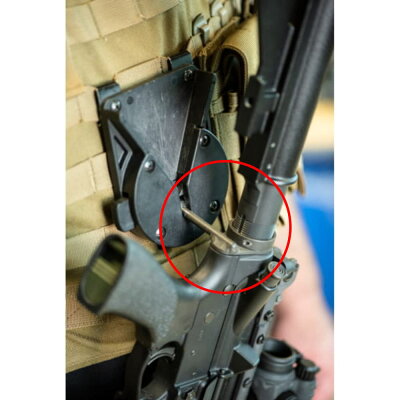 DRDTacticalウェポンキャッチ用エンドプレートM4/M16/AR15対応DRDタクティカルARESIntegratedAdapterカスタムパーツウエポンキャッチライフルホルスターウェポンホルスターウエポンホルスター