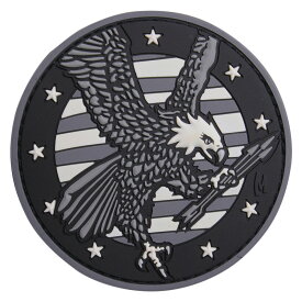 MAXPEDITION ミリタリーパッチ American Eagle ベルクロ [ SWAT ] マックスペディション ミリタリーワッペン アップリケ 記章 徽章 襟章 肩章 胸章 階級章 アメリカンイーグル PVC スリーブバッジ