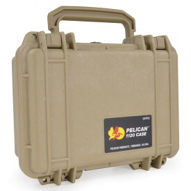 PELICAN 防水ケース 1120 [ デザートタン ] プラスチックケース 防水ボックス