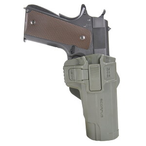 FAB Defense SCORPUS MX�z���X�^�[ M1911 ���[���Ή� LV2 �X�C�x�� [ �I���[�u�h���u / �E���� ] FAB�f�B�t�F���X ���� �q�b�v�z���X�^�[ ���x��2�z���X�^�[ �E�p FABDEFENSE ���e�X �x���g�z���X�^�[ LV2��