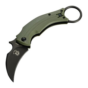 FOX KNIVES ܂肽݃iCt Black bird Jrbg FX-591 OD [ ubN ] tHbNXiCt BAS210B tHbNXiCuX Bastinelli Knives oXeBl Karambit ubNo[h tH[fBOiCt 