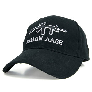 ROTHCO ミリタリーキャップ 帽子 MOLON LABE ブラック 9839 ロスコ タクティカルキャップ ヘッドウェア 野球帽 ベースボールキャップ キャップ メンズ 通販 販売 ミリタリーロゴ タクティカルロゴ