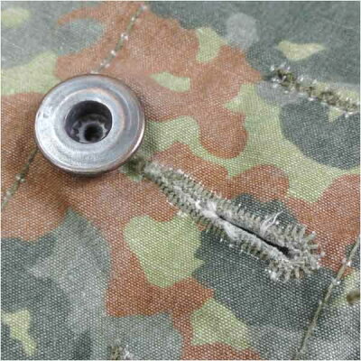【中古】軍放出品テントシートフレクターカモドイツ軍