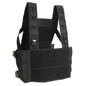 LBX Tactical �`�F�X�g���O Assault Chest Rig 0063A [ �u���b�N ] LBX-0063A �A�T���g�`�F�X�g���O military �T�o�Q�[���� �~���^���[ �A�[�}�[ �x�X�g MOLLE �x���N�� ���[�h�L�����A���O �^�N�e�B�J�����O �M