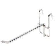 ネットフック Φ5mm 陳列ネット什器 スチール製 店舗用品 [ 15cm / 100個セット ] 陳列フック ティスプレ…