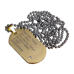 Xg[thbO^O `F[Zbg [U[t H2`3cƓ [ S[h / Eʂ̂ ] hbN^O F[ DOG TAG  ₠ YANZT[   [U[