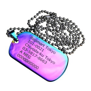 XeX J[ hbO^OZbg 2mm c [U[t H2`3cƓ [ C{[ /  ] F[ hbN^O ʕ[ Dog Tag