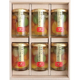 【送料無料・包装無料・のし無料】ふみこ農園 若桃入りフルーツコンポート6本セット FCM-66(B5)