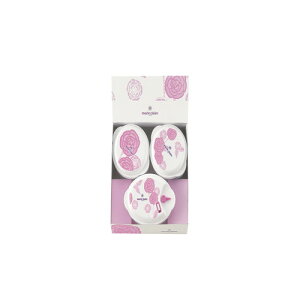 【ギフト包装・のし紙無料】マリ・クレール ローズブルーミング 電子レンジ容器3P MC-667(A5)