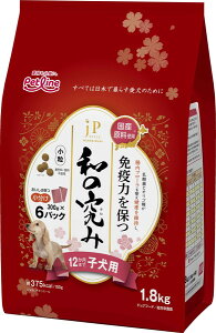 JPスタイル和の究み 小粒 12か月まで子犬用 1.8kg(300g×6)