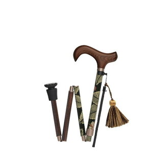 フジホーム ウィリアム・モリス ステッキ 折畳 ブランブル WB5107 4977626736599