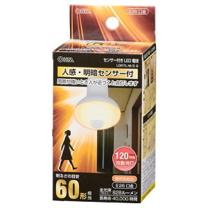 OHM �I�[���d�@�@LED�d���i60�`����/828lm/�d���F/E26/�l���E���ÃZ���T�[�t�j LDR7L-W/S 9