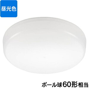 OHM �I�[���d�@ LED�~�j�V�[�����O���C�g �{�[����60�`���� 840���[���� �����F�@LE-Y7B-WD