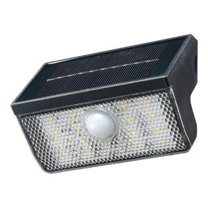 OHM �I�[���d�@ �\�[���[�E�H�[�����C�g �l���Z���T�[ 400lm 3�i�K���� �ی쓙��IP65 LT-SO40DW�@�h�� ���փ��C�g ���ԏ�