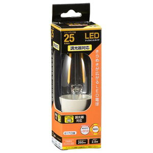 OHM �I�[���d�@�@LED�t�B�������g�^�C�v�d�� �V�����f���A�� �N���A�i25�`����/260lm/�d���F/E17/�S�����z��310°/������Ή��j LDC2L-E17/D C6