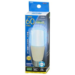 OHM �I�[���d�@�@LED�d�� T�`�i60�`����/895lm/�����F/E26/�S����270°/���`���Ή�/�f�M�ގ{�H���Ή��j LDT7D-G IG92
