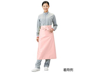 入浴介護エプロン ハーフ ピーチ 403311  4956994403760