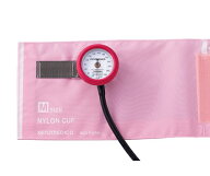耐衝撃性アネロイド血圧計 No.555 ピンク 標準型カフ仕様　0555B027　4560105681154　介護用品