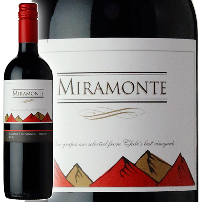 紫色を帯びたルビー色 ミラモンテ 赤 Miramonte 750ml チリワイン 驚きの値段で 毎日激安特売で 営業中です Red