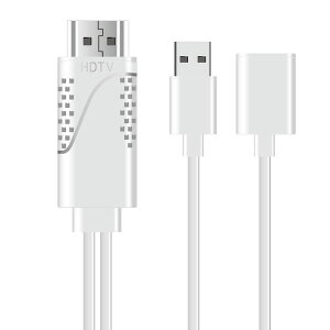 {gXgeNmW[ iPhone HDMI~[OP[u zCg JTT IPHDMI-WH