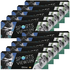 【10箱】スポーツビューワンデー 30枚入り コンタクトレンズ 1日使い捨て sports view 1day アイミー