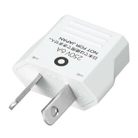 ヤザワ 海外用電源変換プラグ Aタイプ→Oタイプ YAZAWA KP4 海外で日本の電気製品が使える