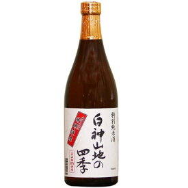 八重寿銘醸　特別純米酒　白神山地の四季 720ml