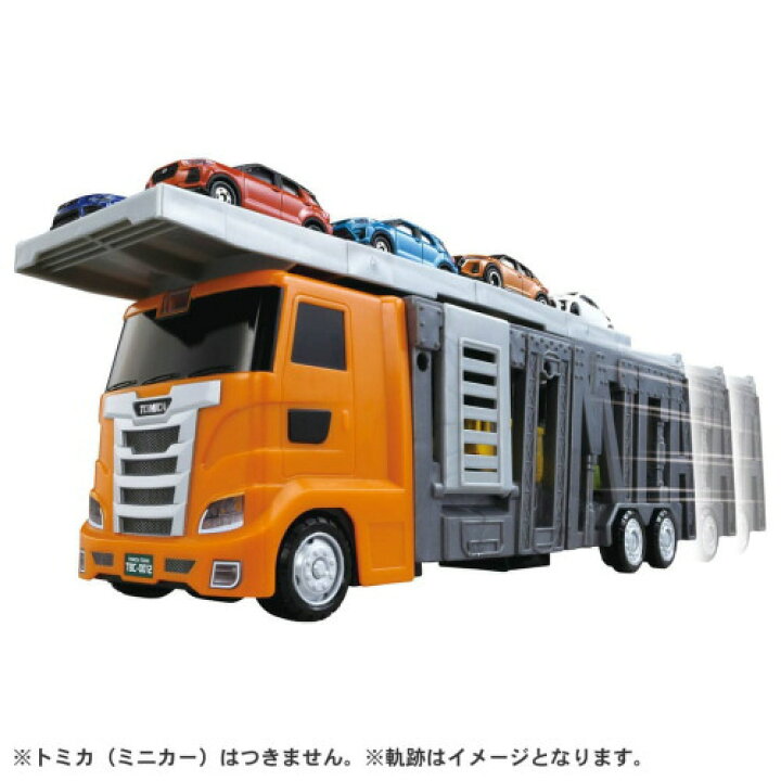 楽天市場 タカラトミー トミカワールド 大回転発車 リモコンビッグキャリアカー デジタルセブン