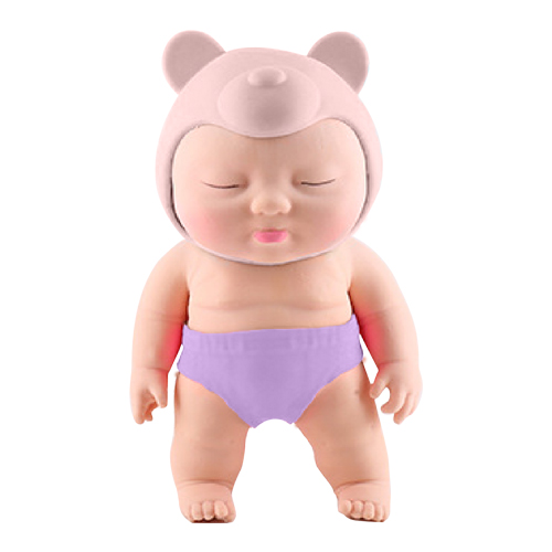 アグリーベイビーズビッグ ピンク スクイーズ人形 SNSで大バズり 何されてもブレない赤ちゃん | トキワダイレクト