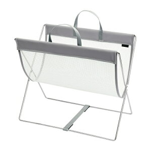 サキ SAKI 持ち手付きで移動がしやすい セルフワゴン グレー 430×250×390mm R-358GR 店舗備品 介護用品