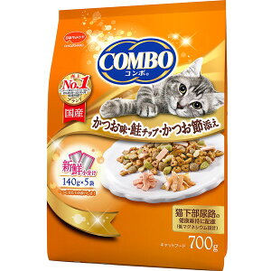 コンボ キャット かつお味・鮭チップ・かつお節添え 700g