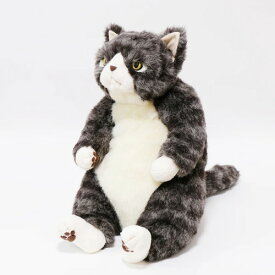 Cuddly カドリー 勘太 サバトラ(約45cm 約650g) ソメゴローとゆかいな仲間たち 猫ぬいぐるみ【日本製】