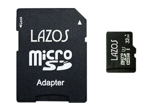 LMT Lazos�@microSDHC�������[�J�[�h 32GB L-B32MSD10-U1�@CLASS10